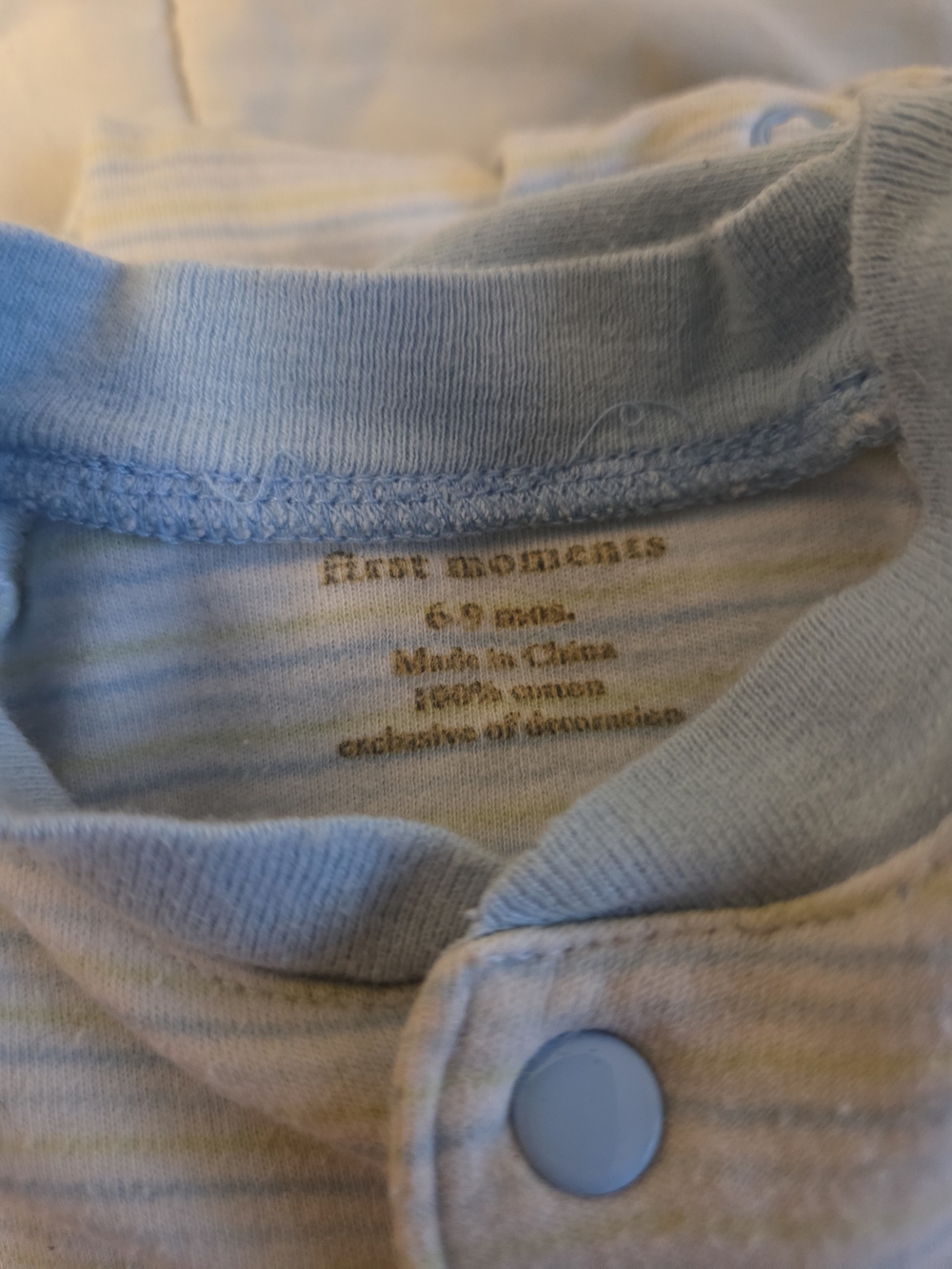 Baby Boys 6/9-9months Mixed Print One-Piece Sleepers - Set Of 5 - Picture 7 of 16